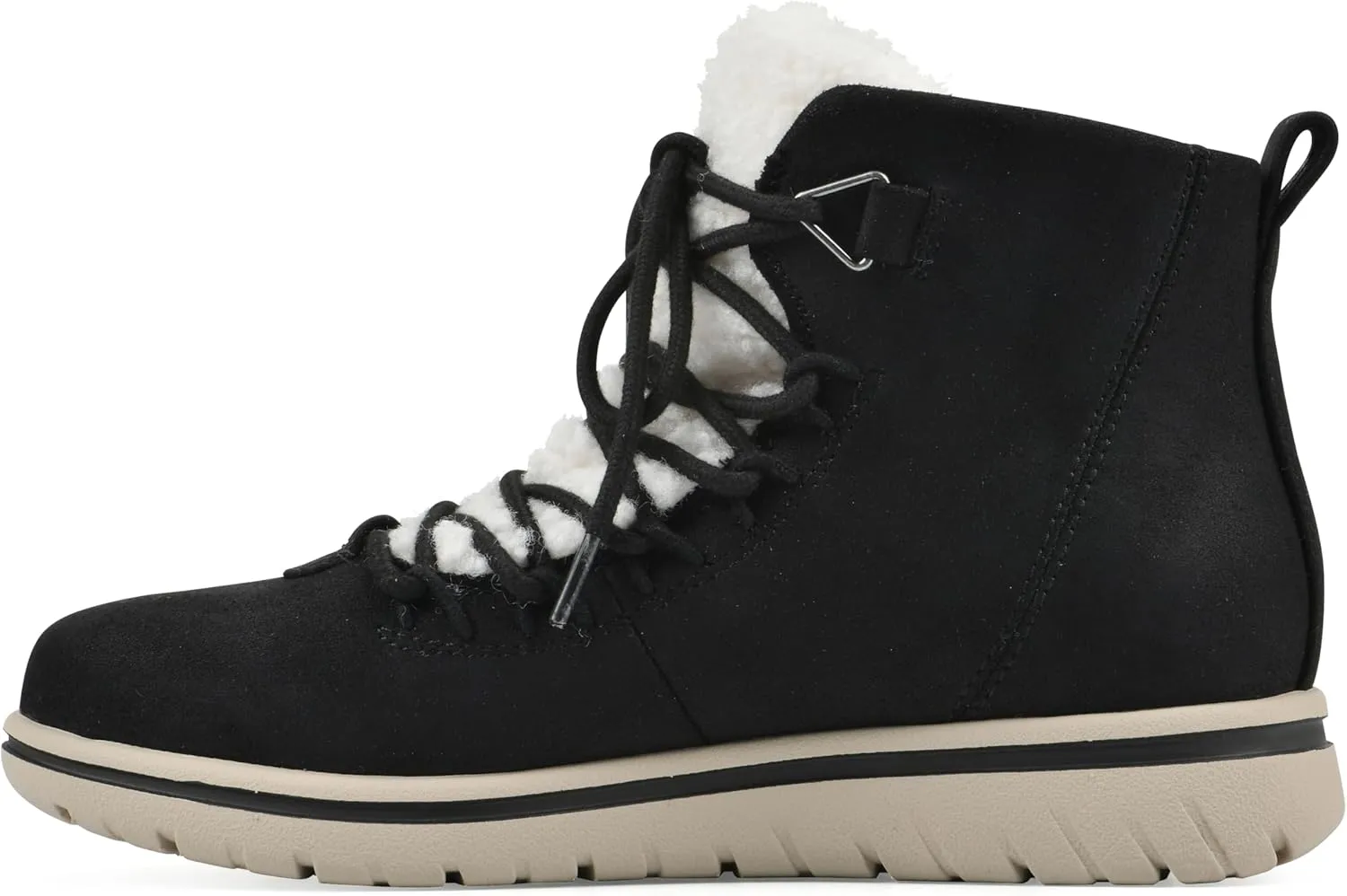 CLIFFS BY WHITE MOUNTAIN Women's Happiest Cushioned Lace-Up Ankle Bootie