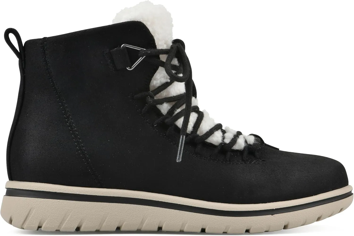 CLIFFS BY WHITE MOUNTAIN Women's Happiest Cushioned Lace-Up Ankle Bootie