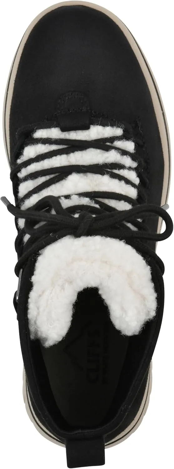 CLIFFS BY WHITE MOUNTAIN Women's Happiest Cushioned Lace-Up Ankle Bootie