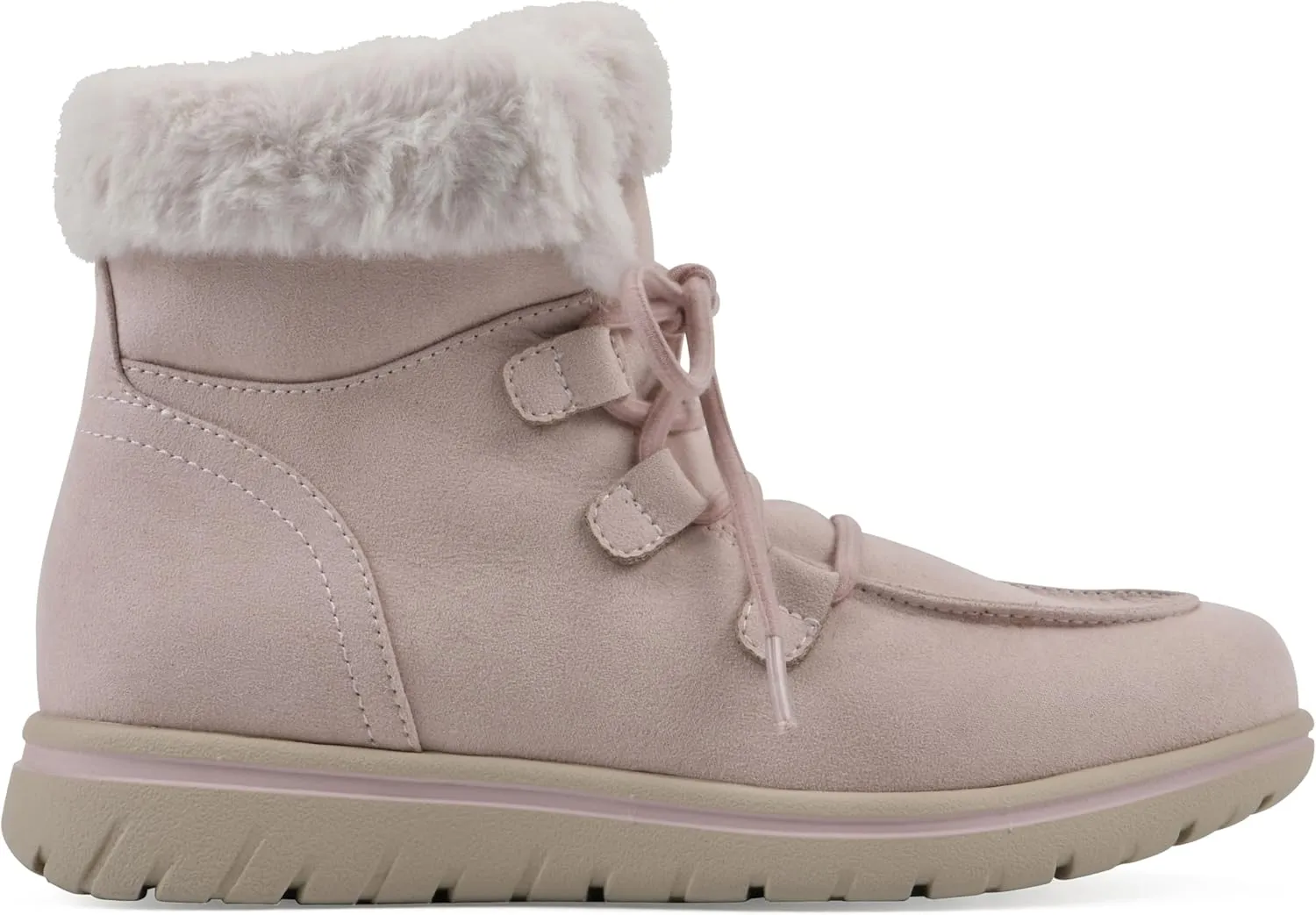 CLIFFS BY WHITE MOUNTAIN Women's Harrison Cushioned Lace-Up Ankle Bootie