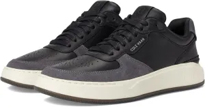 Cole Haan Men's Grandpro Crossover Sneaker, Black/Dark Pavement/Ivory, 15