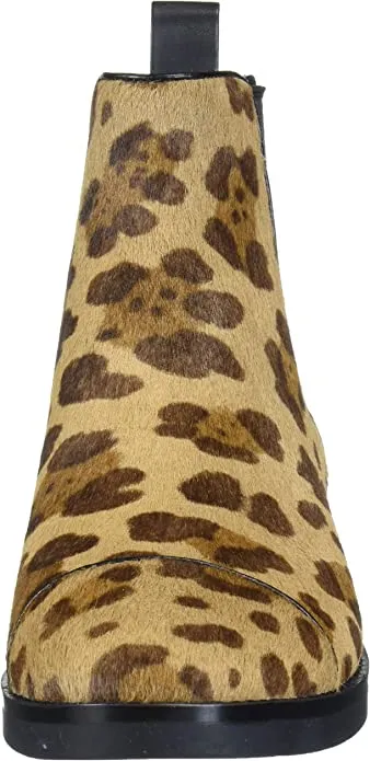 Cole Haan Women's Mara Grand Chls Boot Ankle, Ocelot Black Lthr, 7.5