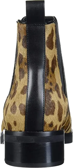Cole Haan Women's Mara Grand Chls Boot Ankle, Ocelot Black Lthr, 7.5