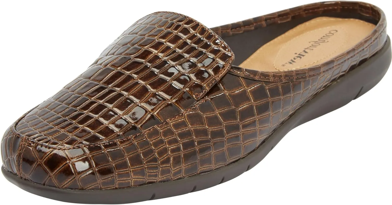 Comfortview Women's Wide Width The Estelle Mule