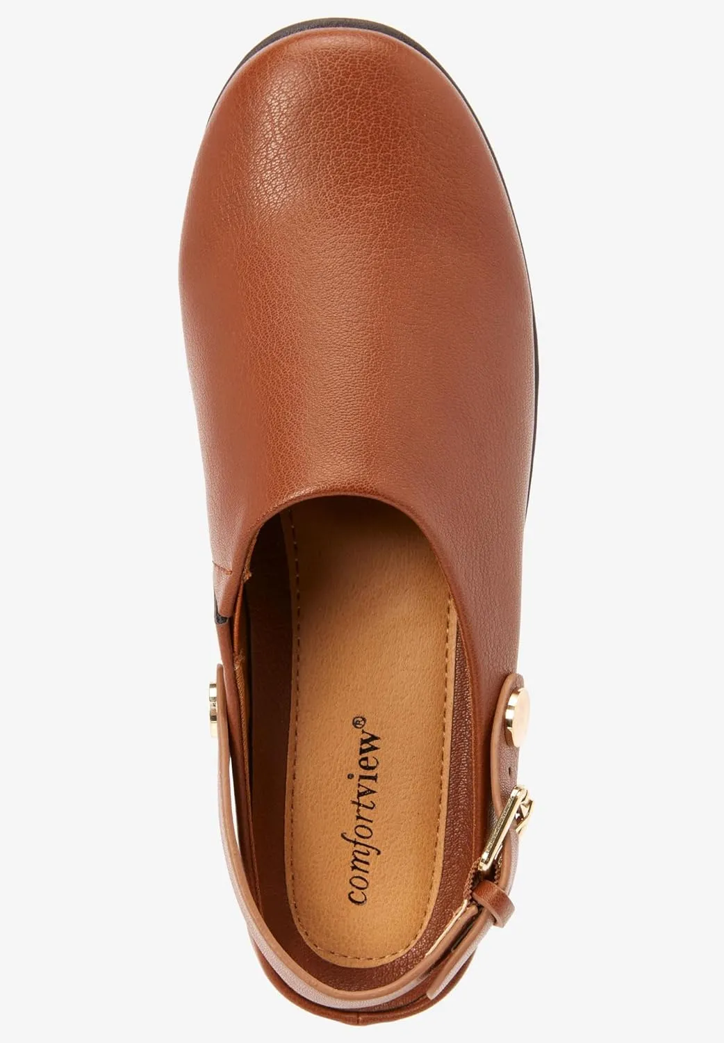 Comfortview Women's Wide Width The Indigo Convertible Mule
