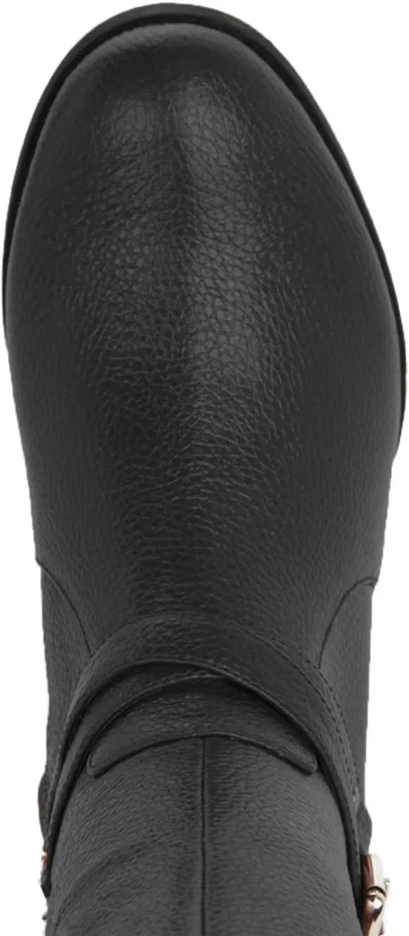 Comfortview Women's Wide Width The Janis Leather Boot