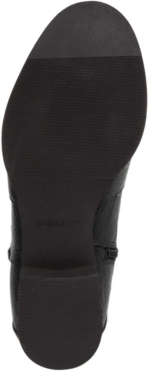 Comfortview Women's Wide Width The Janis Leather Boot