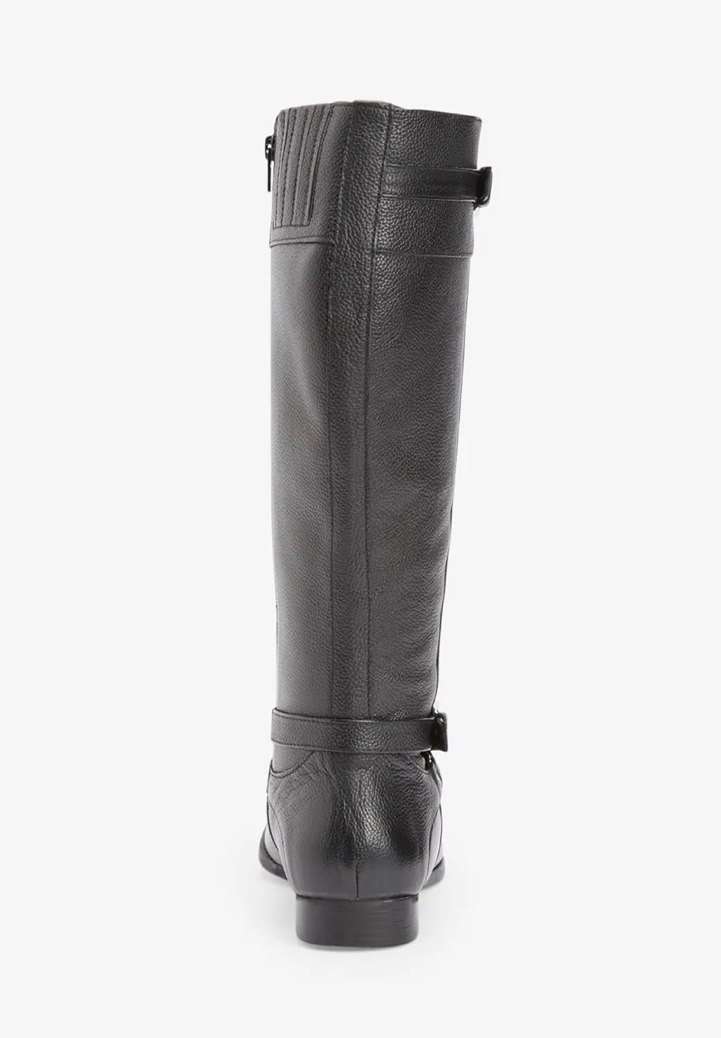 Comfortview Women's Wide Width The Janis Leather Boot