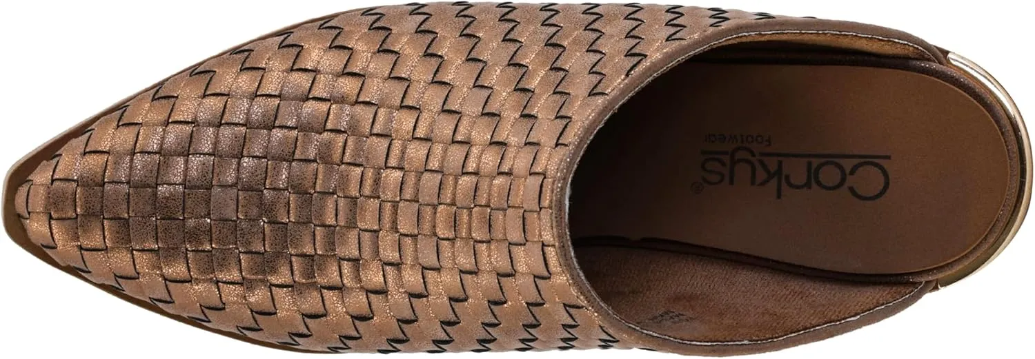 Corkys Footwear Women's TGIF Slip-on 2 in Heeled Mule