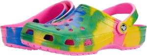 Crocs Classic Solar Rainbow Clogs