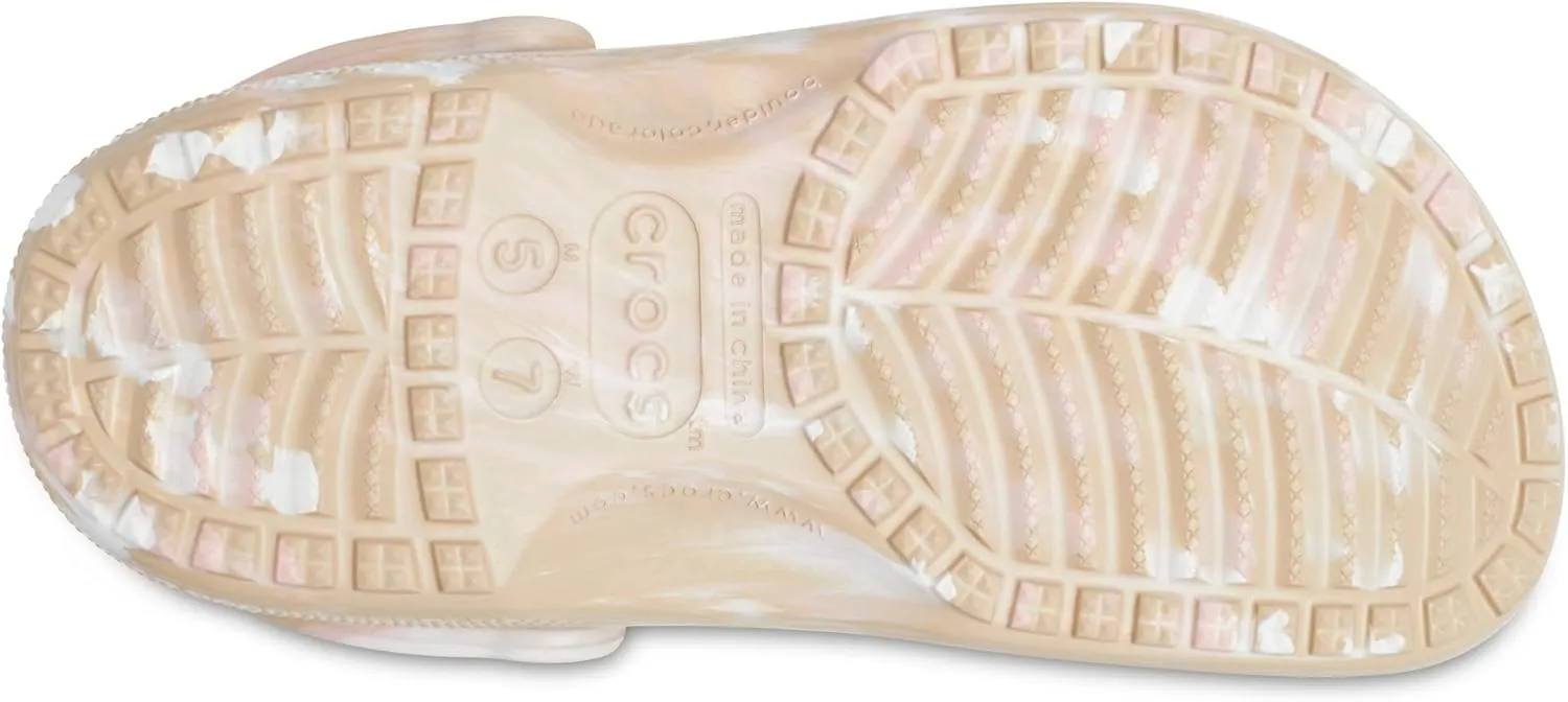 Crocs Unisex Classic Marbled Tie-Dye Clog