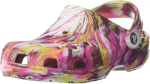 Crocs Unisex Classic Marbled Tie-Dye Clog