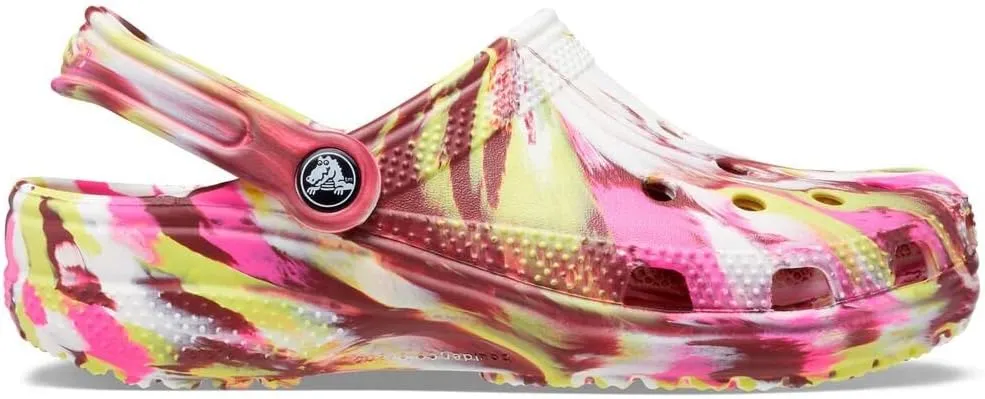 Crocs Unisex Classic Marbled Tie-Dye Clog