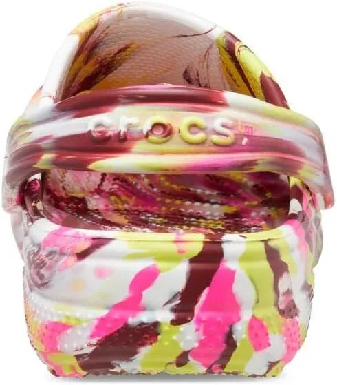 Crocs Unisex Classic Marbled Tie-Dye Clog