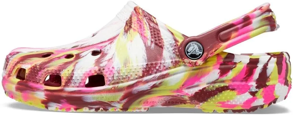 Crocs Unisex Classic Marbled Tie-Dye Clog