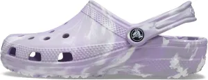 Crocs Unisex Classic Marbled Tie-Dye Clog