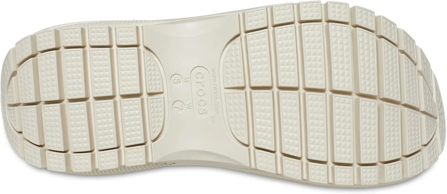 Crocs Unisex Classic Mega Crush Platform Sandals Wedge