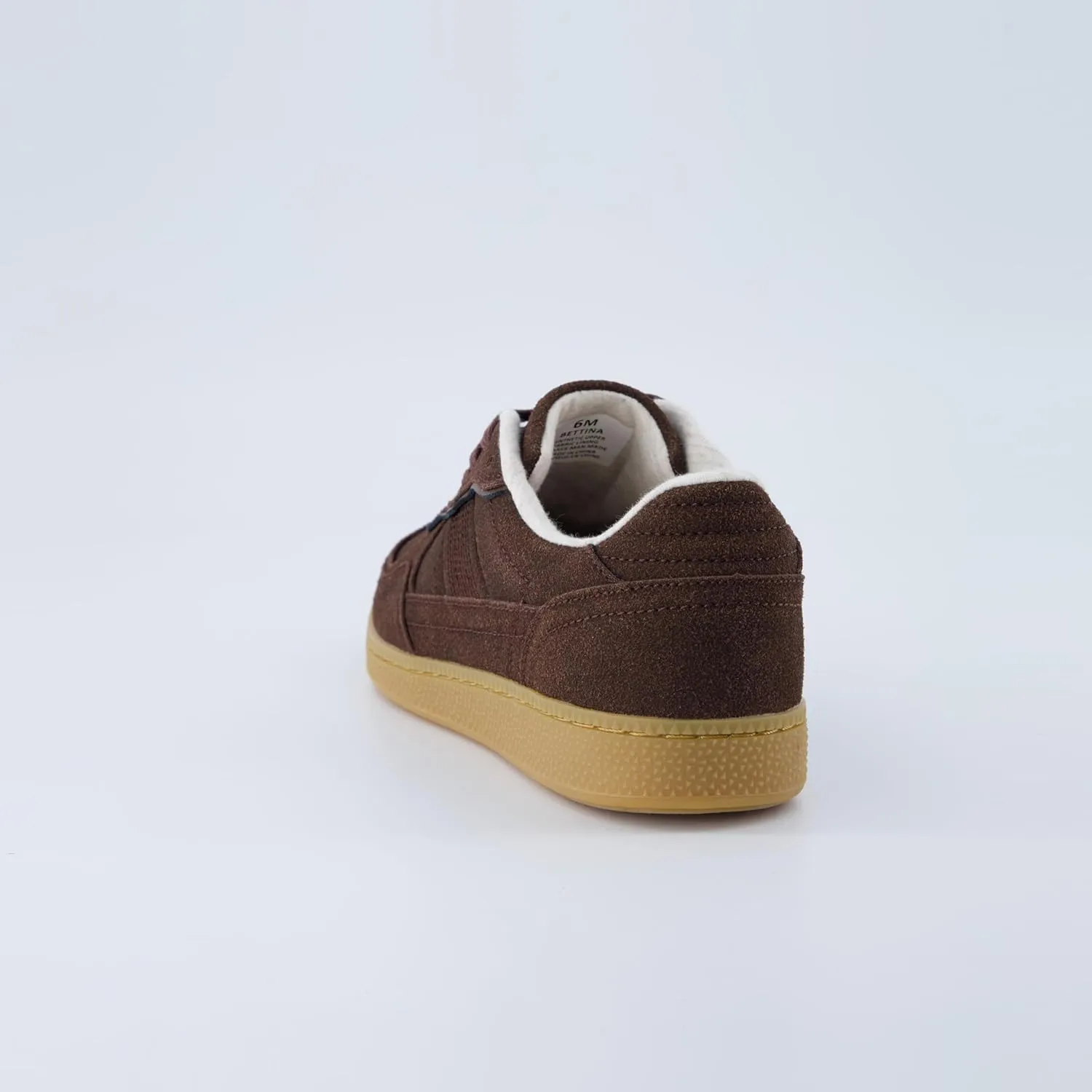 CUSHIONAIRE Bettina Women's Retro Sneaker with Cushioned Insole and Durable Gum Sole