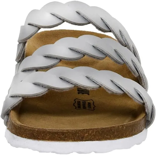 CUSHIONAIRE Women's Lucy Cork footbed Sandal with  Comfort and Wide Widths Available