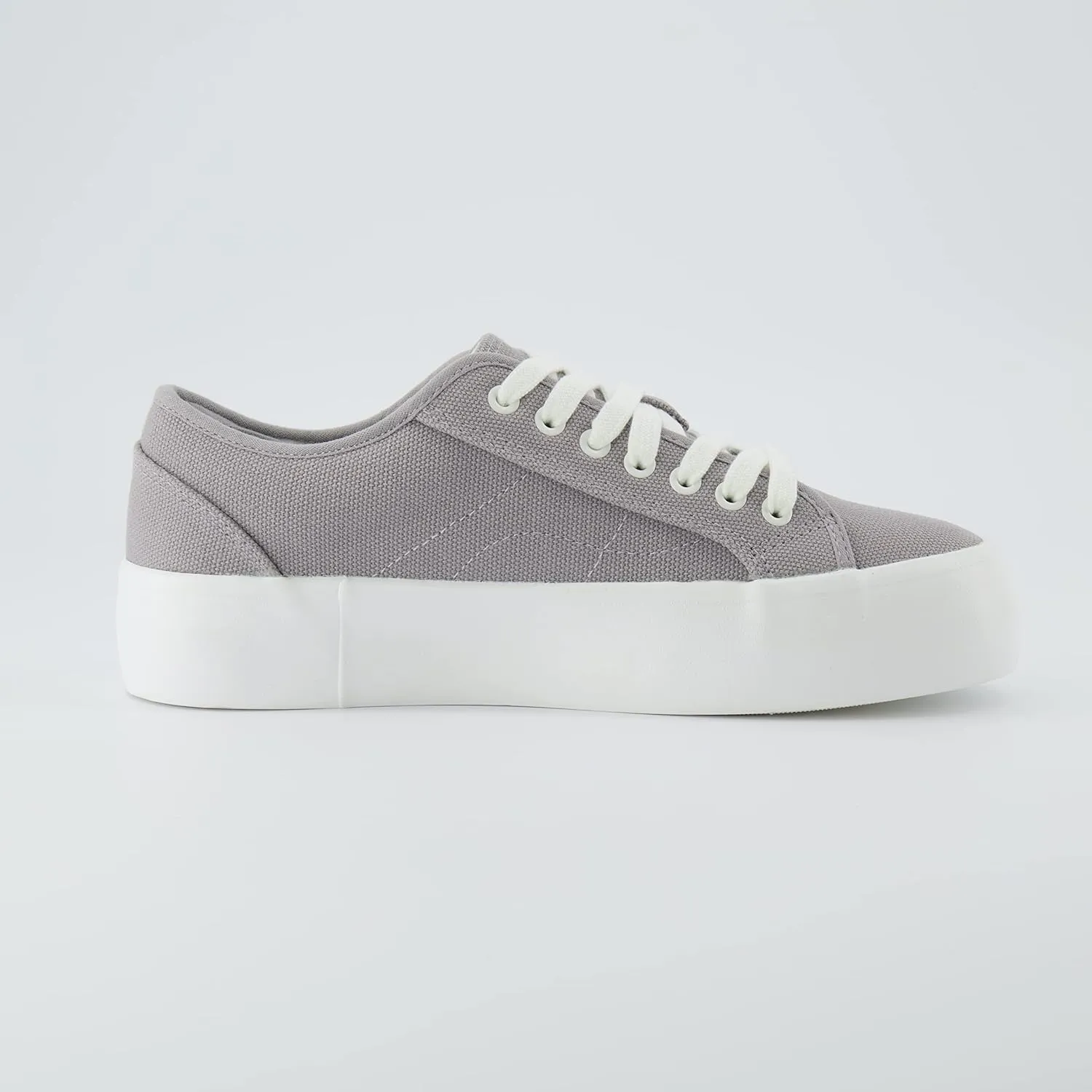CUSHIONAIRE Women's Tag Low top Canvas Sneaker  Memory Foam