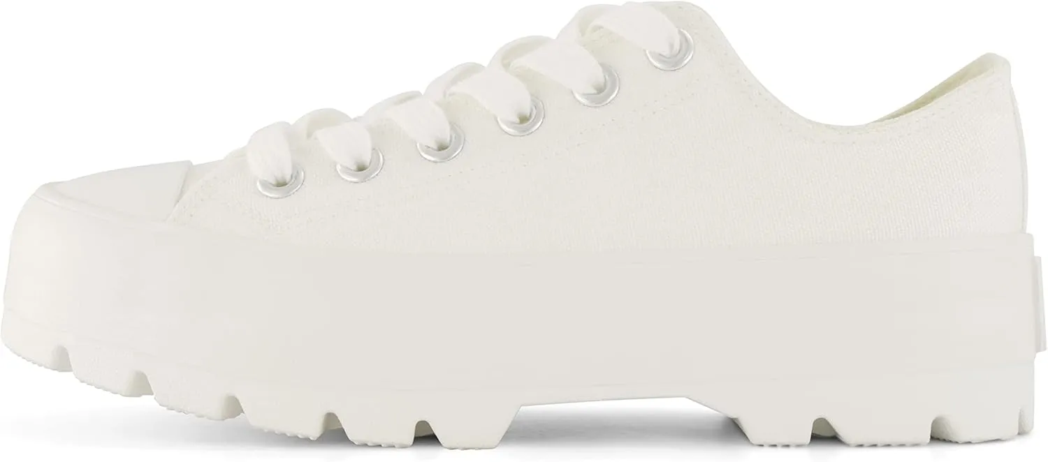 CUSHIONAIRE Women's Vasco Low top Canvas Sneaker  Memory Foam