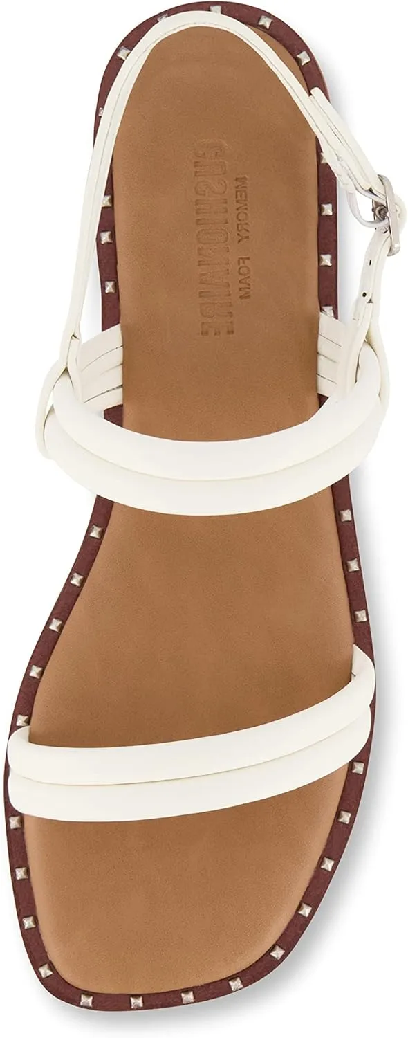 CUSHIONAIRE Women's Virgo flat sandal  Memory Foam