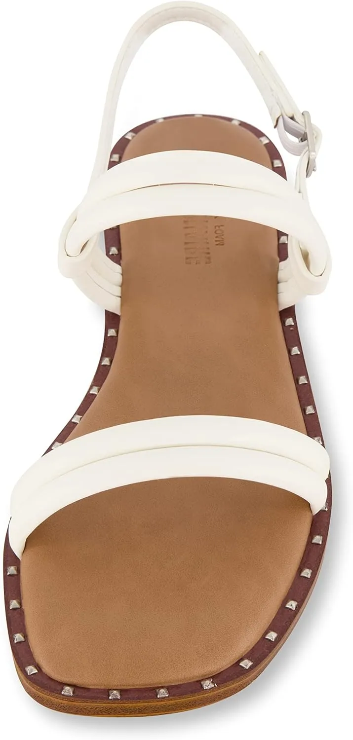 CUSHIONAIRE Women's Virgo flat sandal  Memory Foam