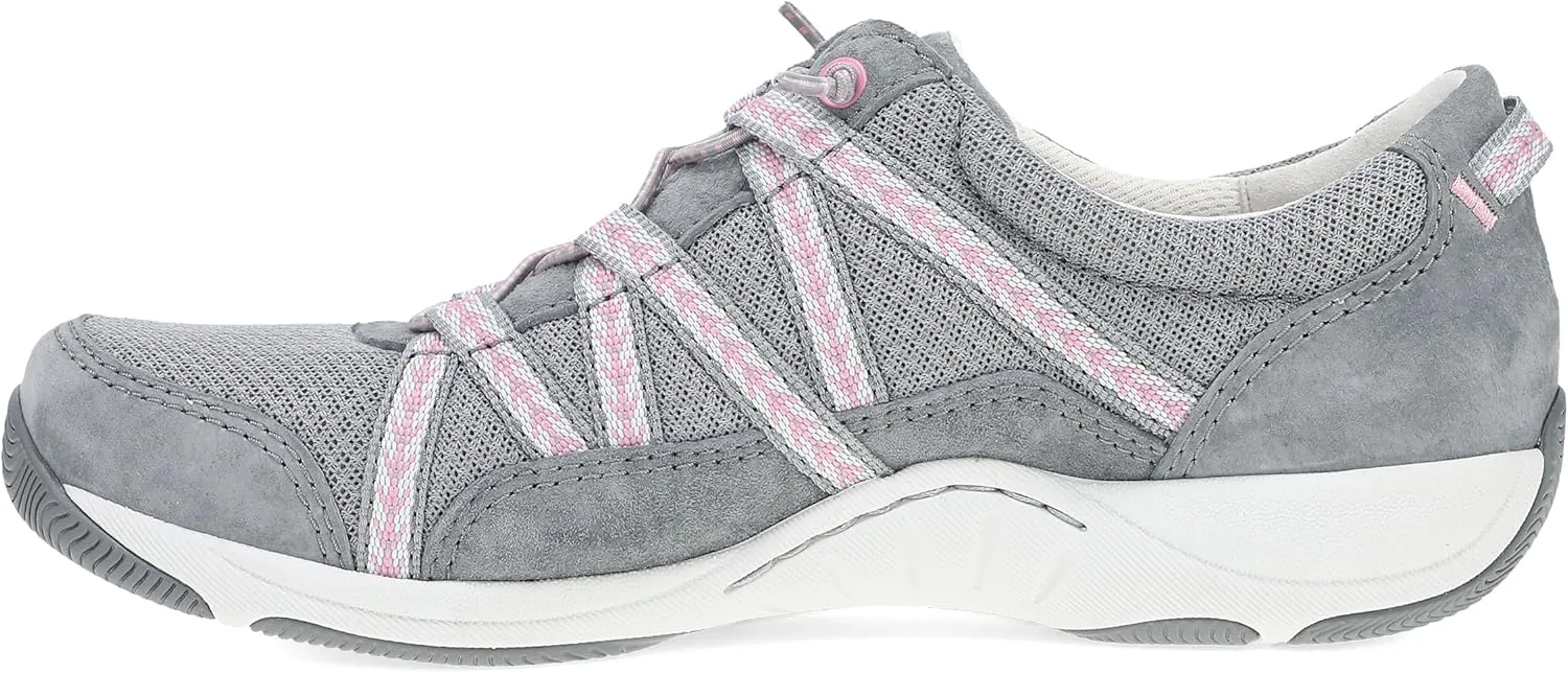 Dansko Harlyn Lightweight Sneaker for Women - Stain Resistant Leather and Nylon Uppers and Arch Support in Flexible Style