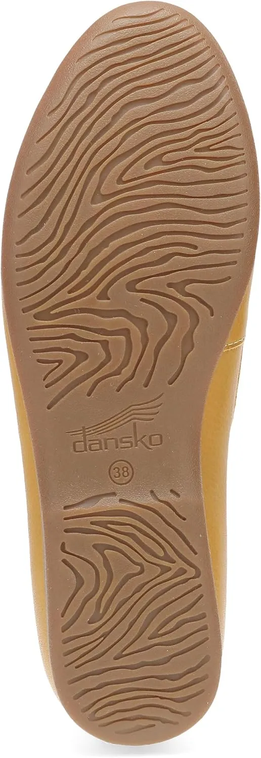 Dansko Lorri Slip-On Loafers for Women - Comfortable Flat Shoes with Arch Support - Versatile Casual to Dressy Footwear - Lightweight Rubber Outsole