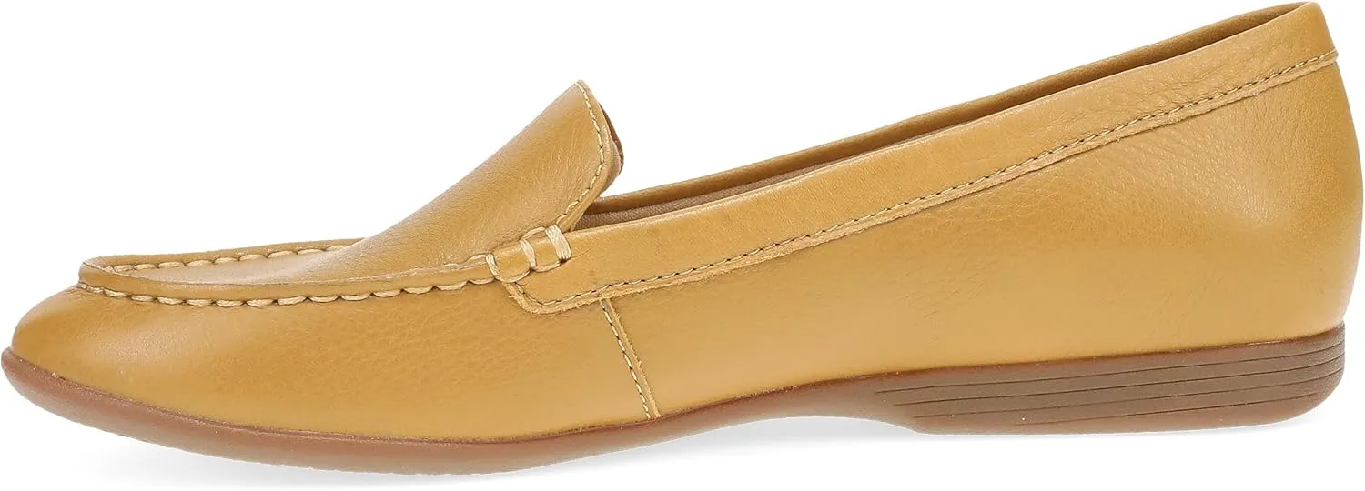 Dansko Lorri Slip-On Loafers for Women - Comfortable Flat Shoes with Arch Support - Versatile Casual to Dressy Footwear - Lightweight Rubber Outsole