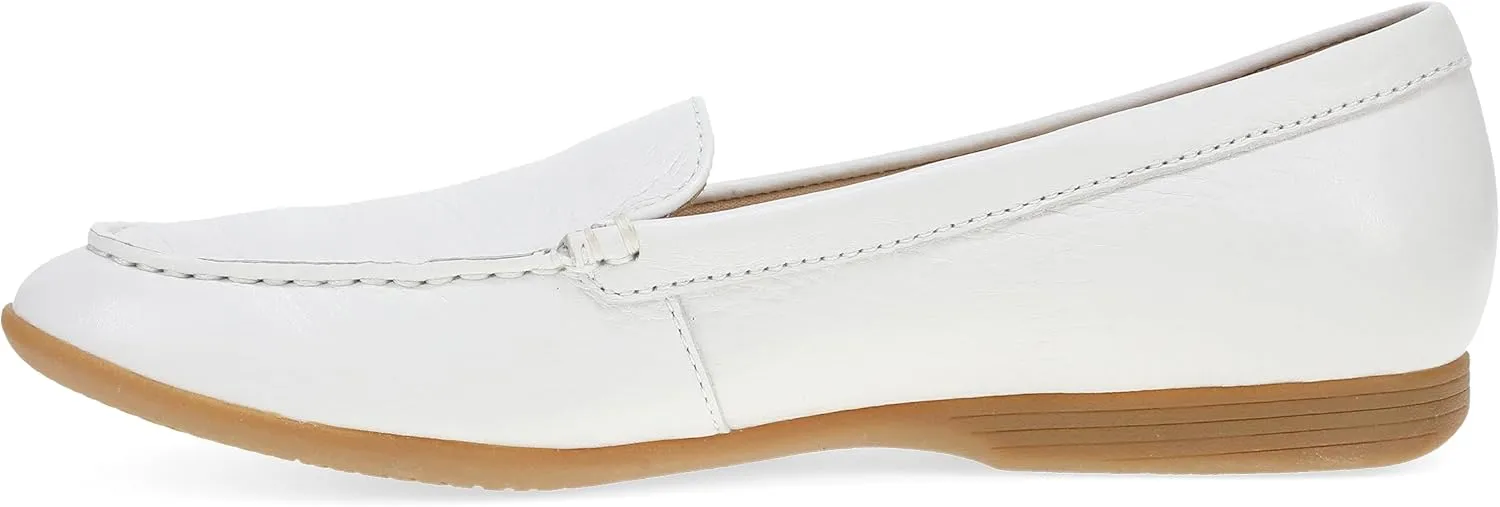 Dansko Lorri Slip-On Loafers for Women - Comfortable Flat Shoes with Arch Support - Versatile Casual to Dressy Footwear - Lightweight Rubber Outsole