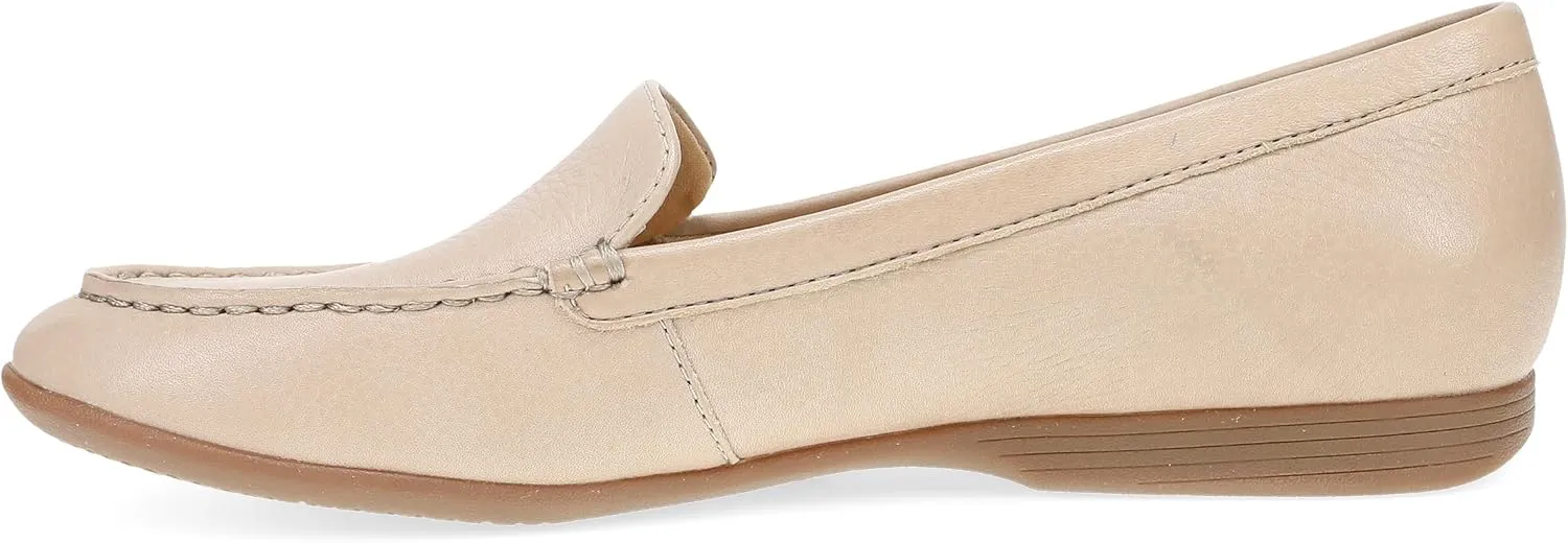 Dansko Lorri Slip-On Loafers for Women - Comfortable Flat Shoes with Arch Support - Versatile Casual to Dressy Footwear - Lightweight Rubber Outsole