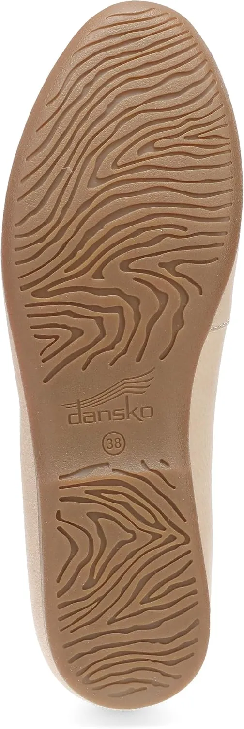 Dansko Lorri Slip-On Loafers for Women - Comfortable Flat Shoes with Arch Support - Versatile Casual to Dressy Footwear - Lightweight Rubber Outsole