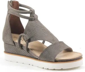 Diba True Women's GREEN CLOVER Cushioned Low Wedge Sandal