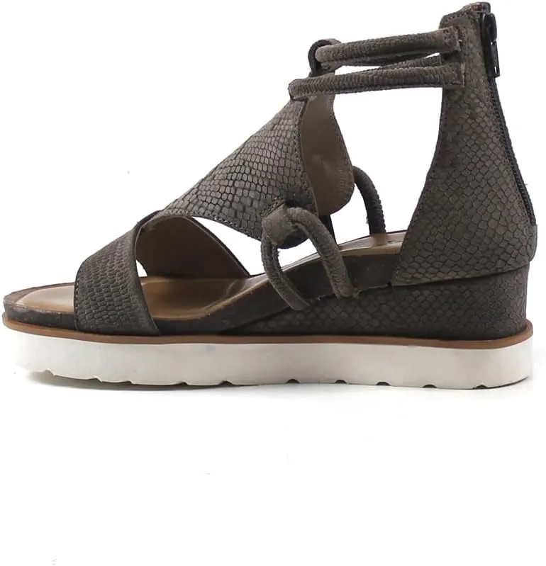 Diba True Women's GREEN CLOVER Cushioned Low Wedge Sandal