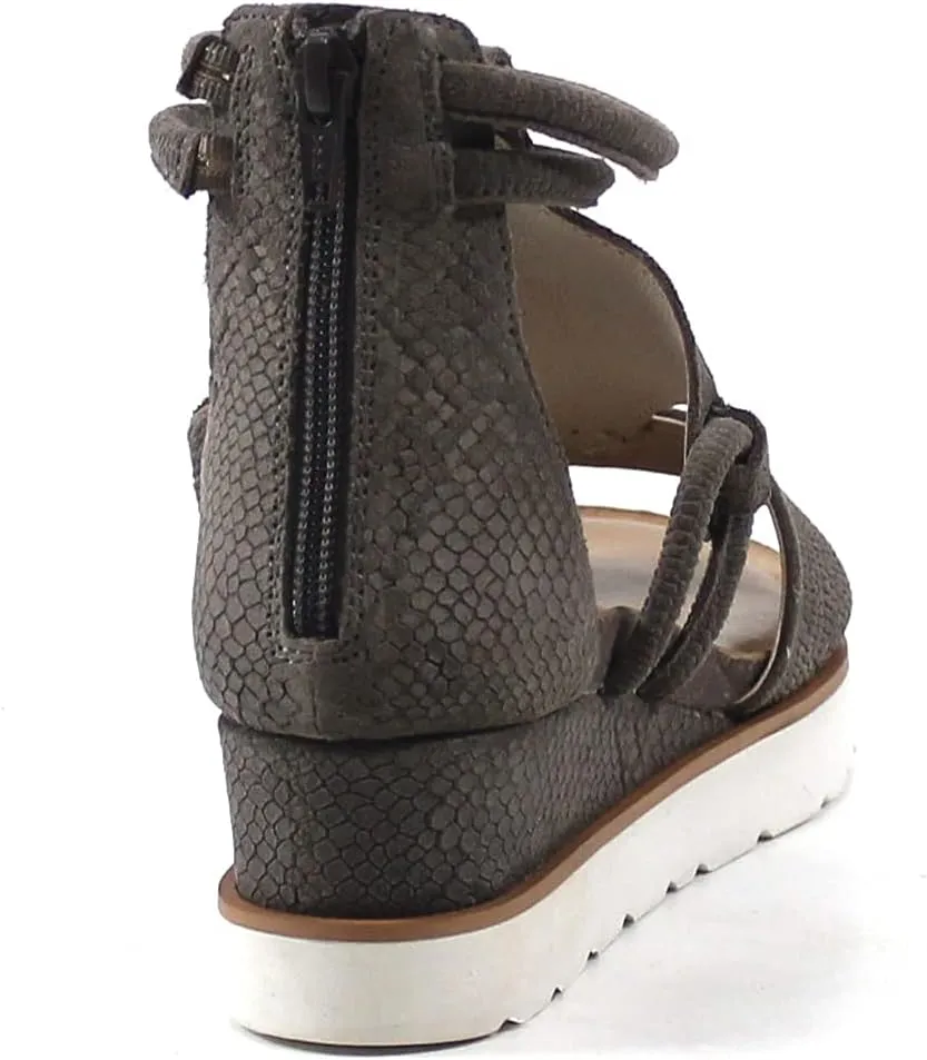 Diba True Women's GREEN CLOVER Cushioned Low Wedge Sandal