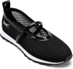 DKNY Women's Faramir Ballerina Mesh Sneaker Mule