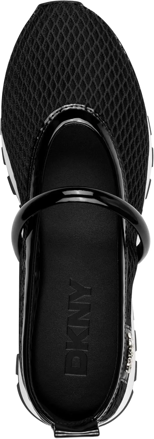 DKNY Women's Faramir Ballerina Mesh Sneaker Mule