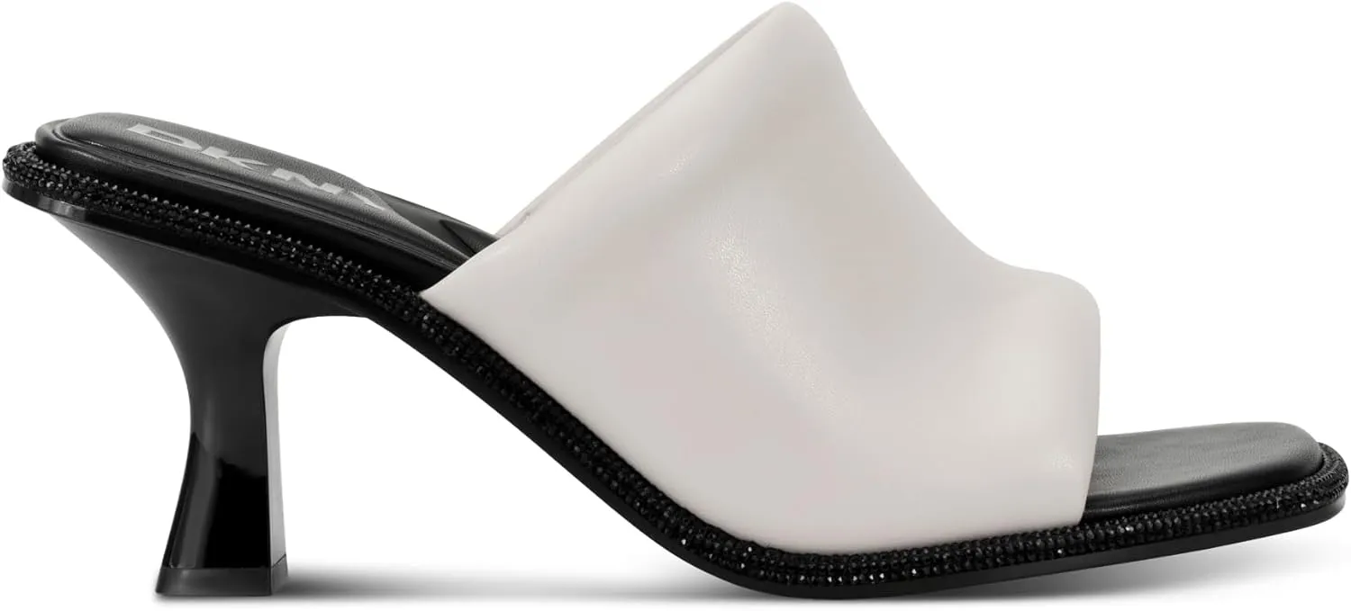 DKNY Women's Reading Evening Heeled Sandal Mule