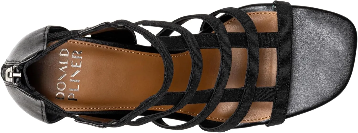 Donald J Pliner Women's Poeme Basic Elastic Heeled Sandal