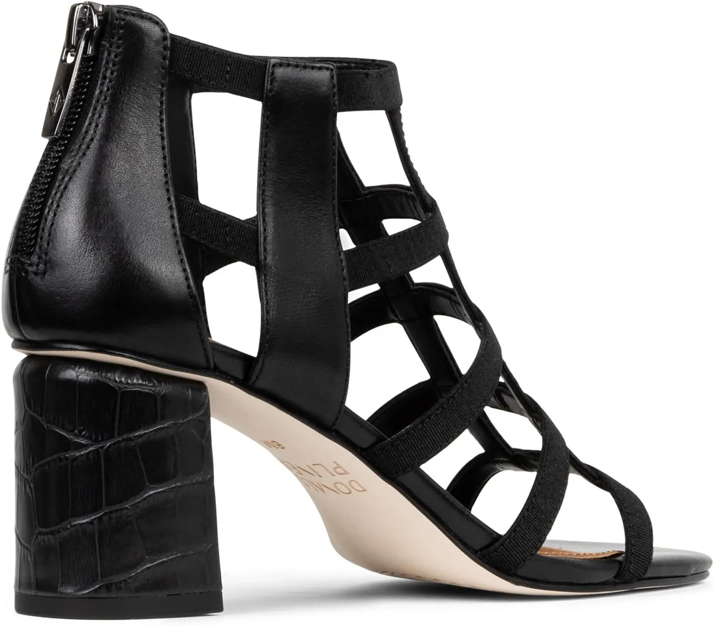 Donald J Pliner Women's Poeme Basic Elastic Heeled Sandal