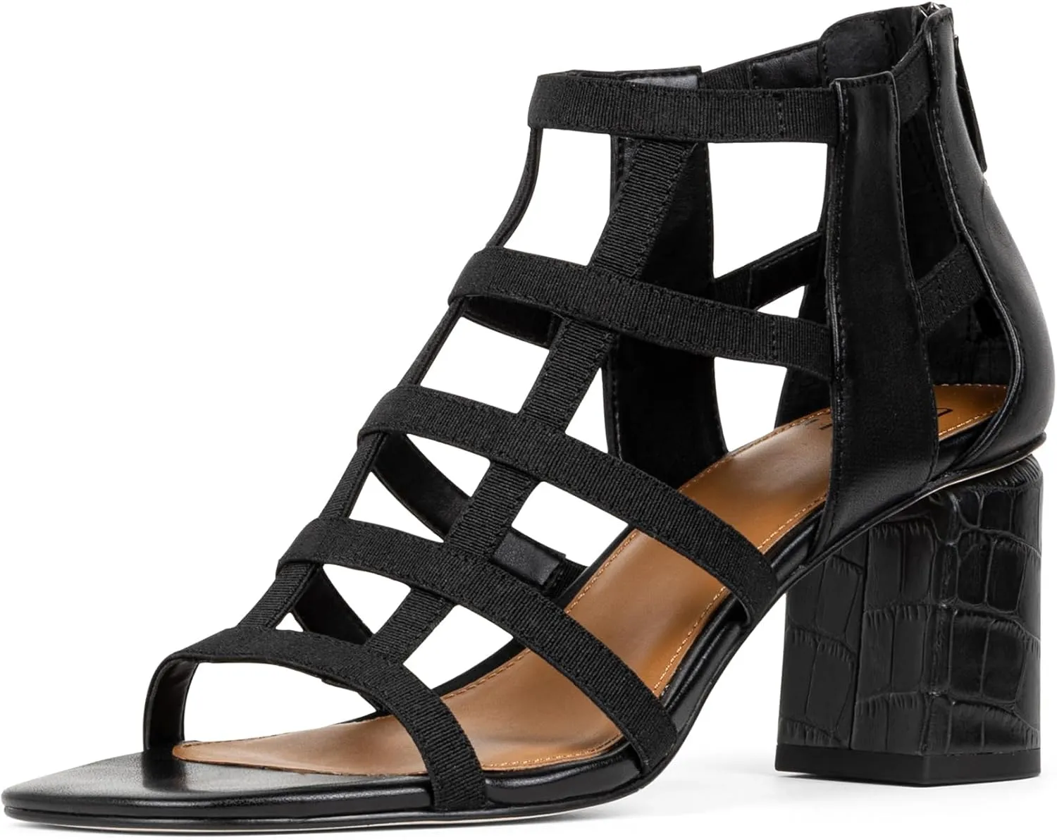 Donald J Pliner Women's Poeme Basic Elastic Heeled Sandal