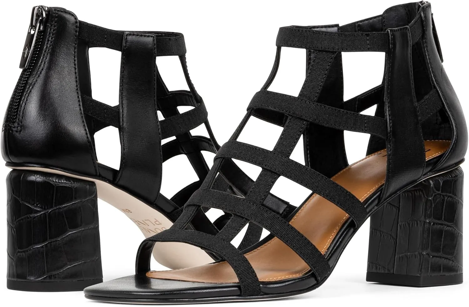 Donald J Pliner Women's Poeme Basic Elastic Heeled Sandal