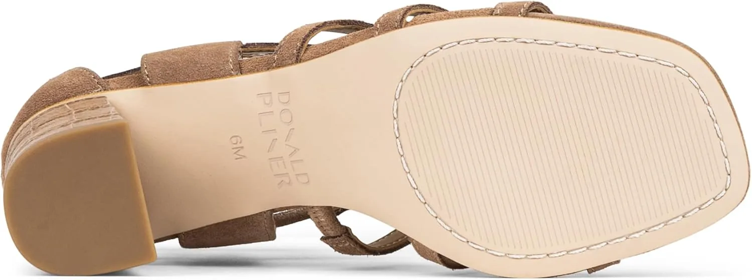 Donald J Pliner Women's Poeme Basic Elastic Heeled Sandal