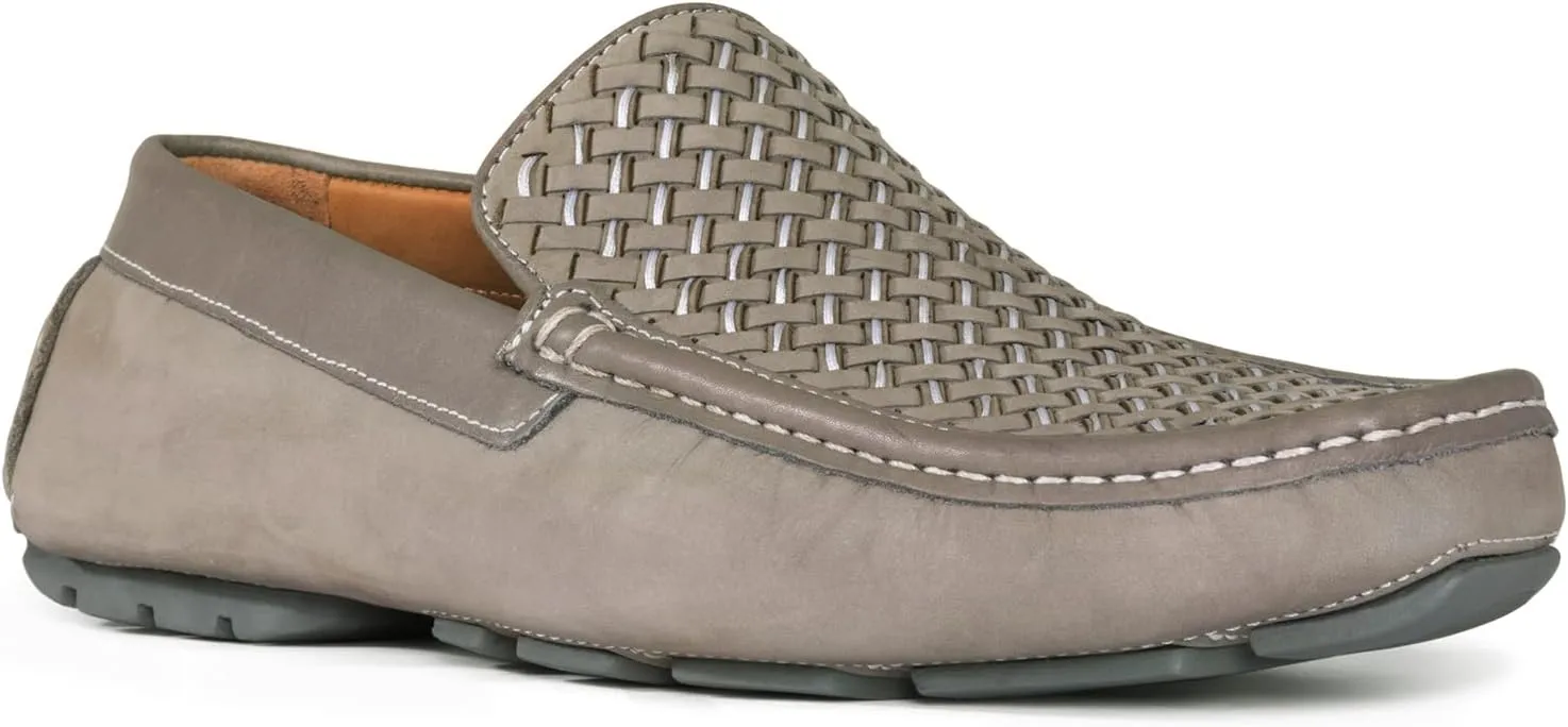 Donald Pliner Men's Damiano Woven Nubuck Driving Style Loafer