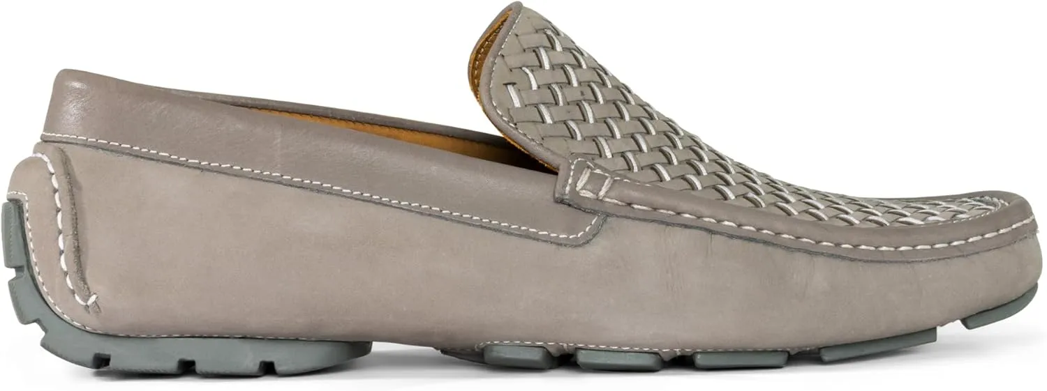 Donald Pliner Men's Damiano Woven Nubuck Driving Style Loafer
