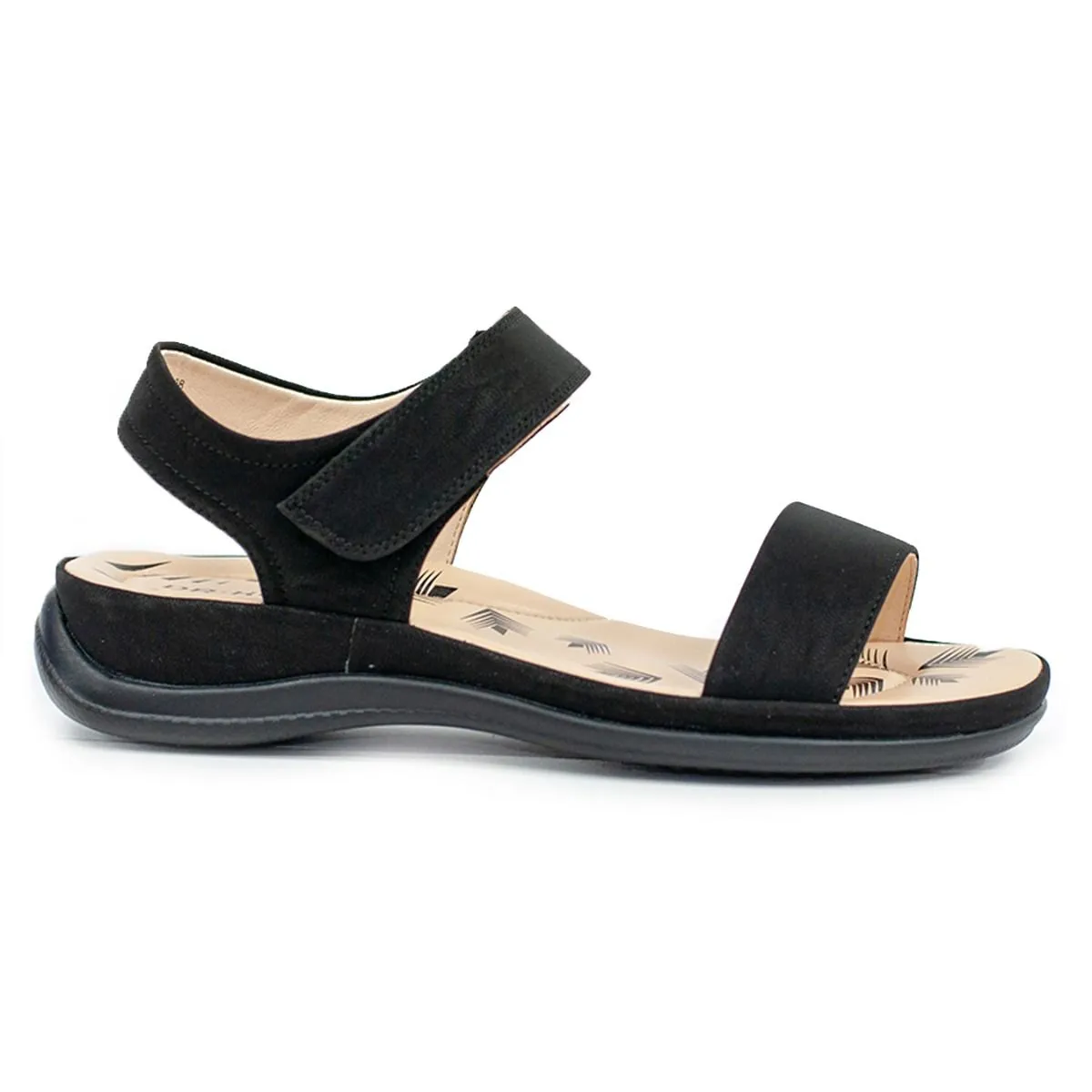 Dr Kong Karly Black Sandals