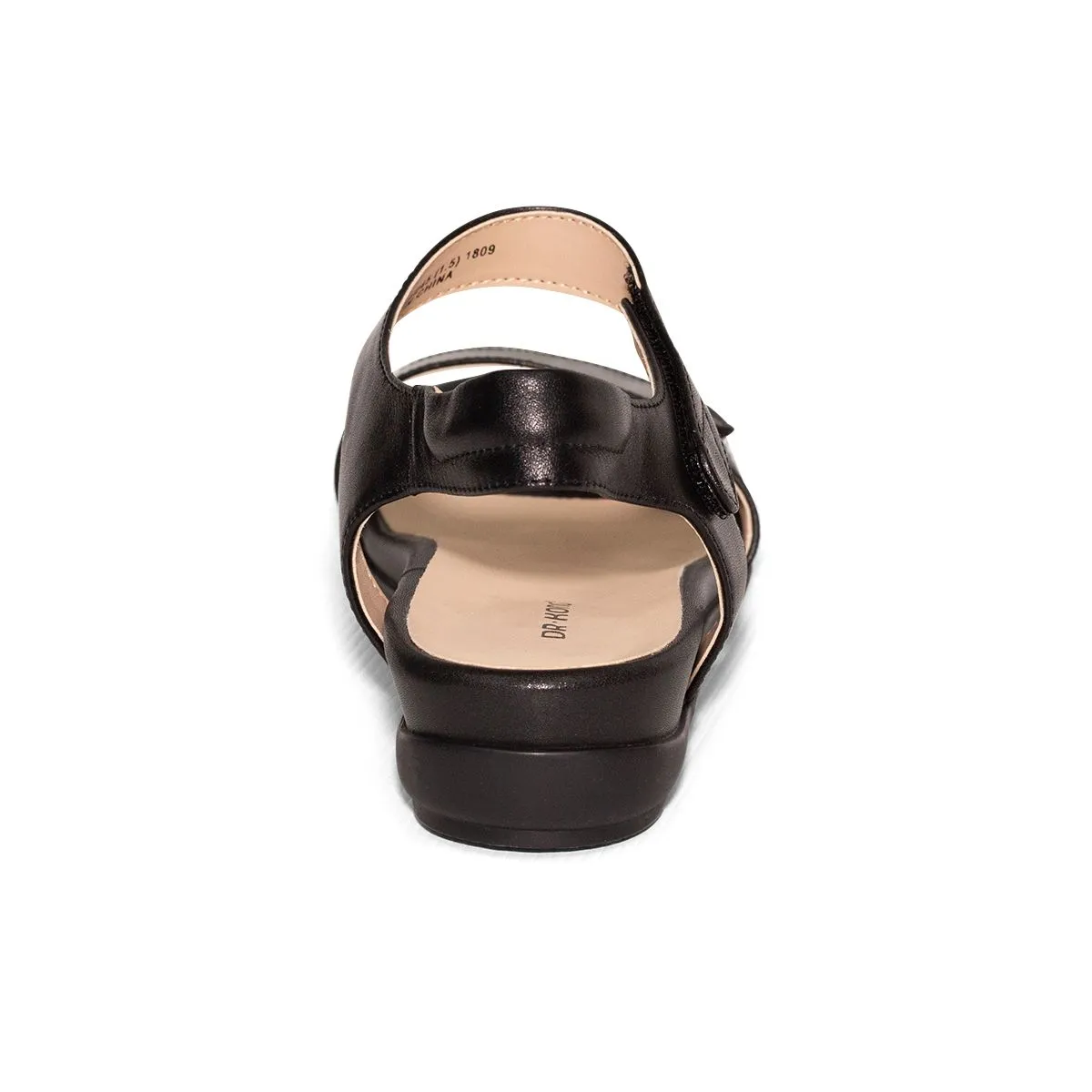 Dr Kong Sally Black Sandals