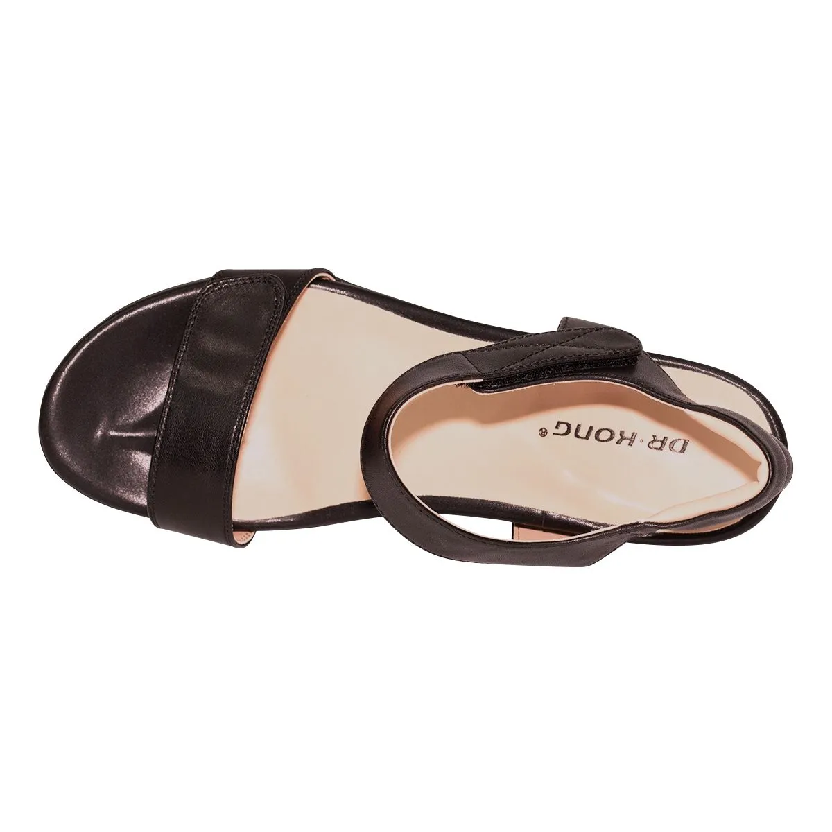 Dr Kong Sally Black Sandals