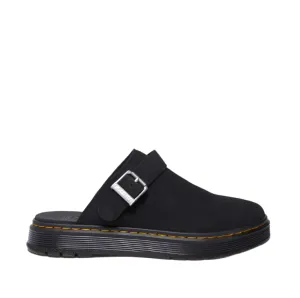 Dr. Martens Brookline Mule Black Bronx Suede